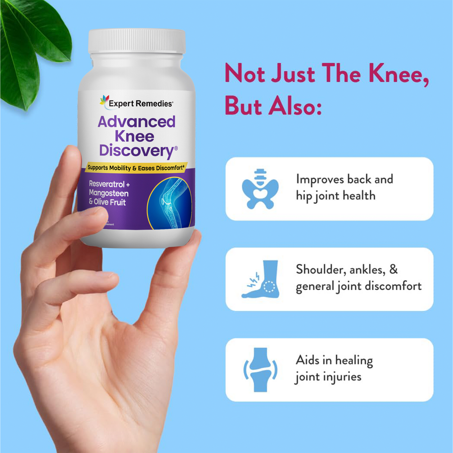 Expert Remedies Advanced Knee Discovery 120 Capsules