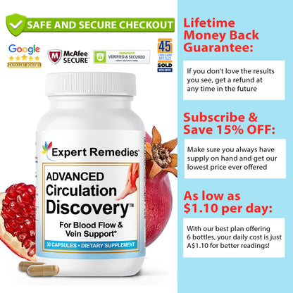 Advanced Circulation Discovery 6 Bottles 52% OFF