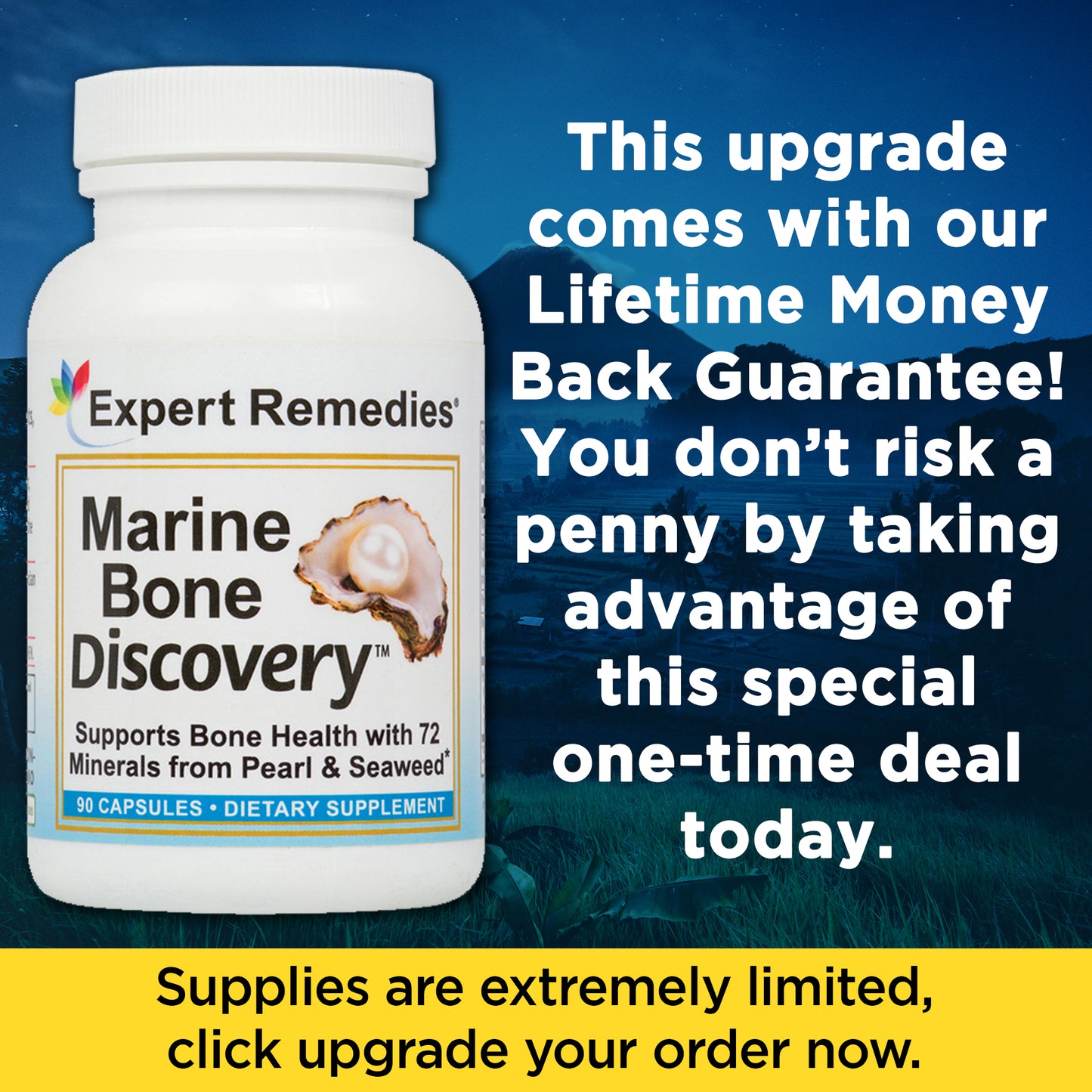 Marine Bone Discovery Buy 2 Get 1 Free for 33.29 per bottle